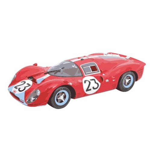 Policar PCAR06C Ferrari 412P, No.23, Le Mans 1967 Policar PCAR06C Ferrari 412P, No.23, Le Mans 1967